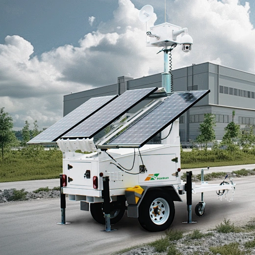 powered light tower CCVT camera